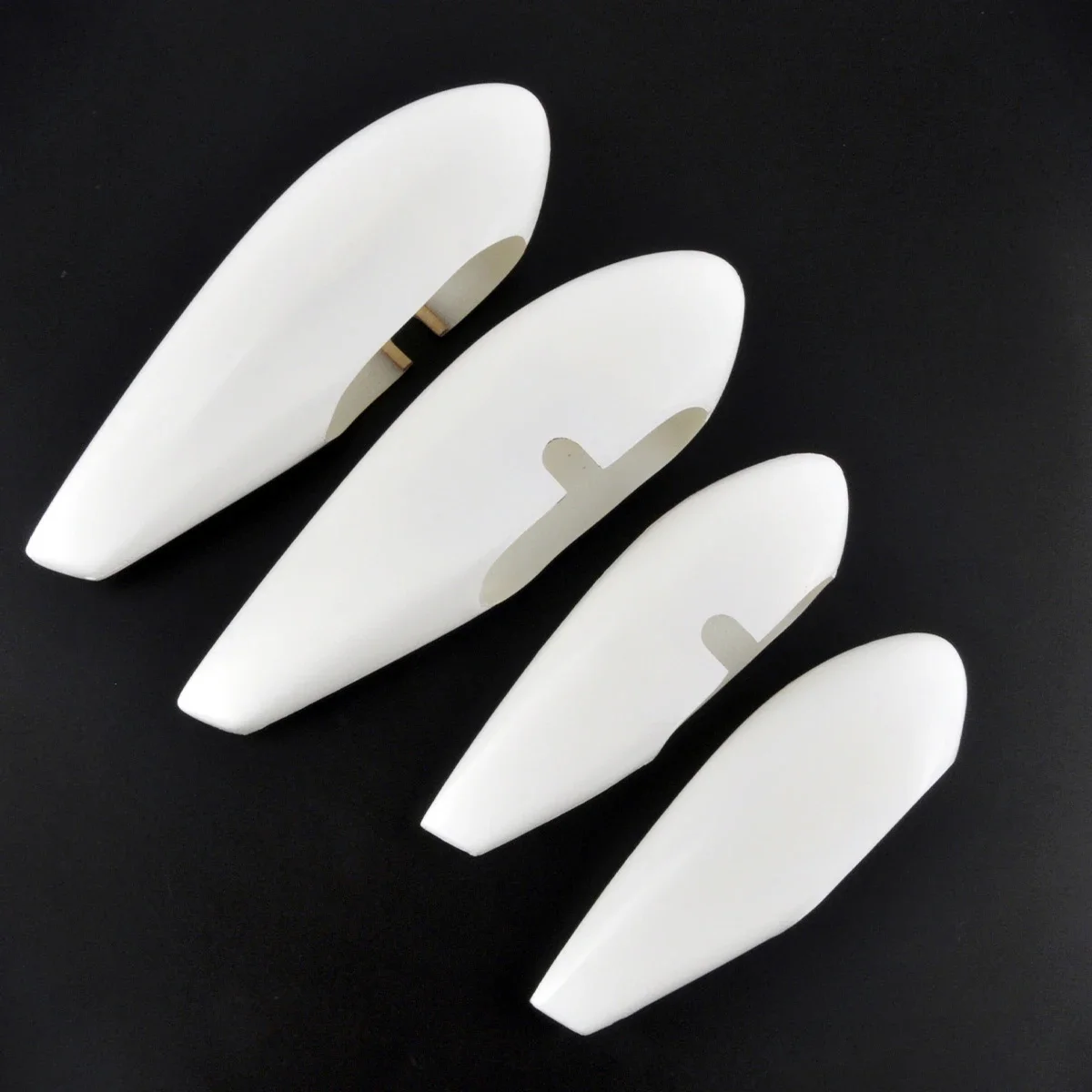 1Pair RC Airplanes Landing Gear Wheel Pants Cover Low Resistance 144mm/185mm Length Protection for Models Aircraft Spare Part