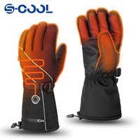 Heated Gloves Thermal Women Men USB Electric Heating Gloves Skiing Motorcycle Waterproof Warm Cycling Thermal Gloves Winter