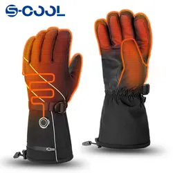 Guantes Térmicos Térmicos para hombre y mujer, guantes con calefacción eléctrica USB, para esquiar, motocicleta, impermeables, cálidos, para ciclismo, invierno