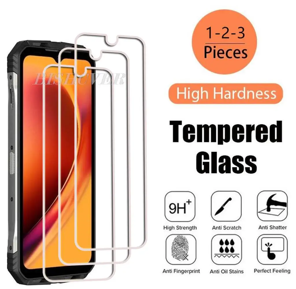 Tempered Glass On For Doogee S100 Pro V30 5G 6.58" DoogeeV30 V Max Screen Protective Protector Phone Cover Film