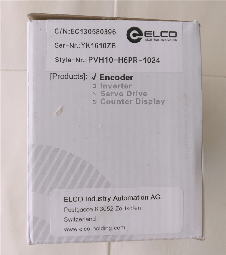 ELCO Yike PVH10-H6PR-1024 Encoder, Brand New Original Genuine Product, Physical Photo, Penalty Of Ten For One Fake