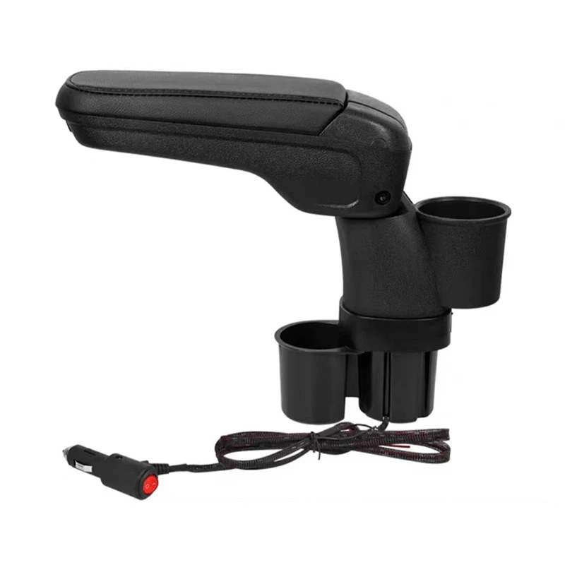 

Storage Box With Cup Holder Center Console Elbow Support For Suzuki Jimny JB43 JB53 2007-2018