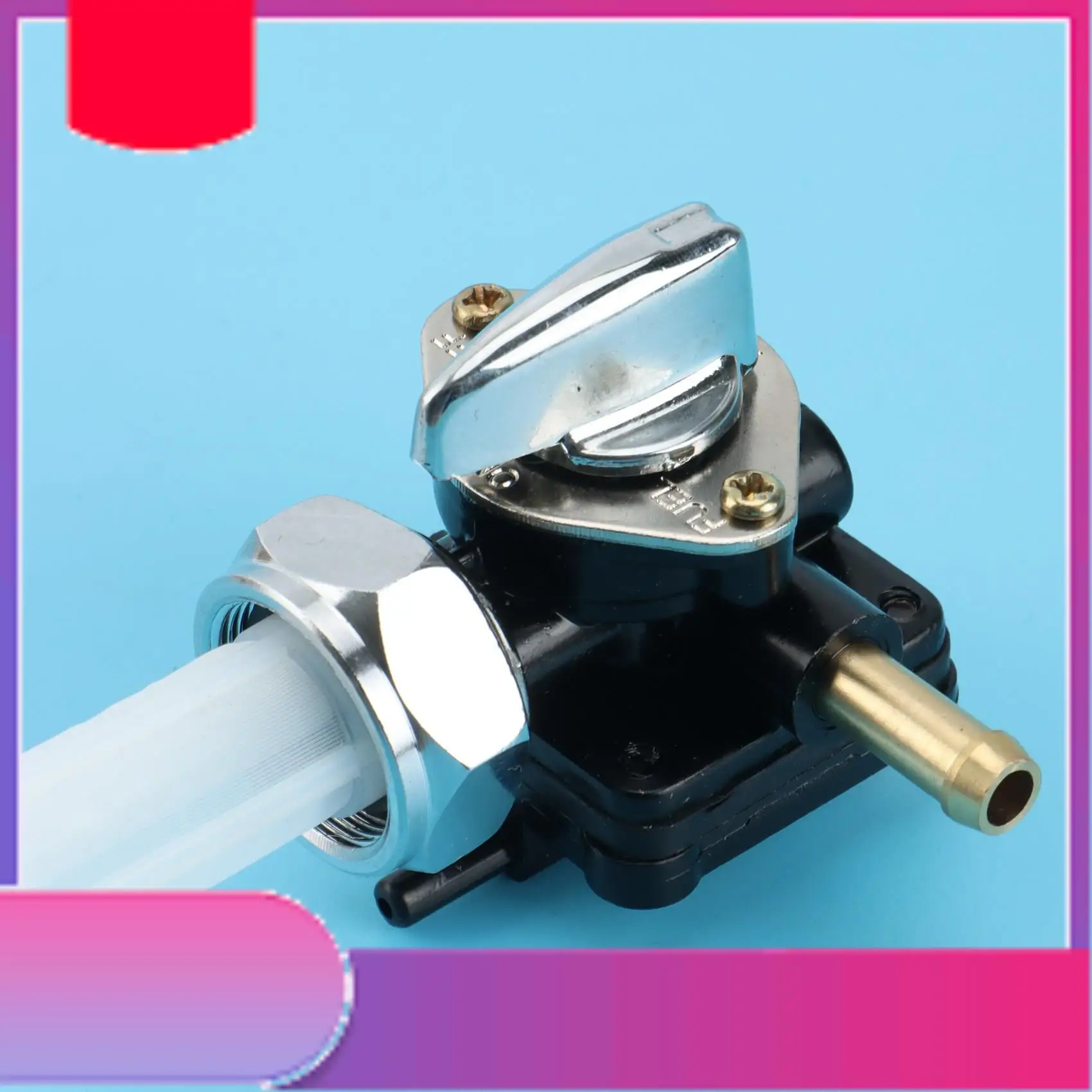 

Fuel Valve Petcock With Male Thread Features 61338-94D For FLST, FXST, FLT, FXD 1995-2001-Y79A