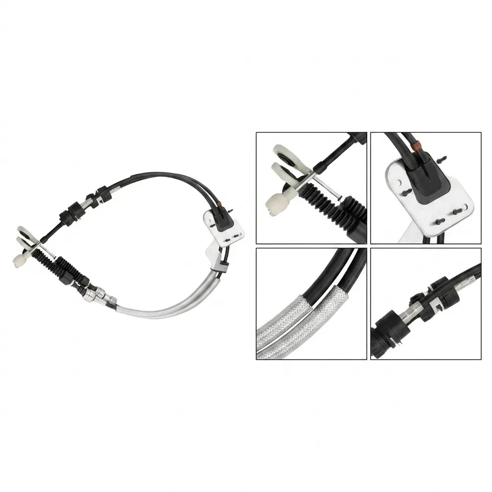 Drivetrain Control Cable Transmission Shift Cable ABS Material Construction Wear Resistant Design Non Deformation Structure