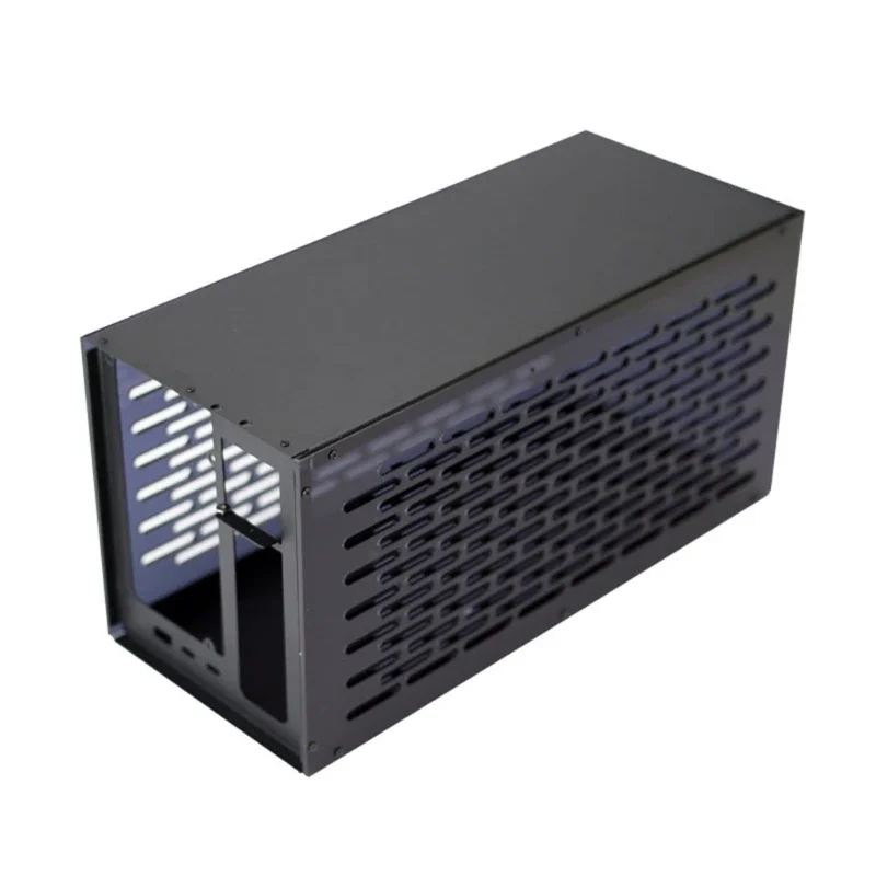 Cooling Fan Box for TH3P4G3 Thunderbolt-compatible GPU Dock Metal Frame Compatible for Power Supply