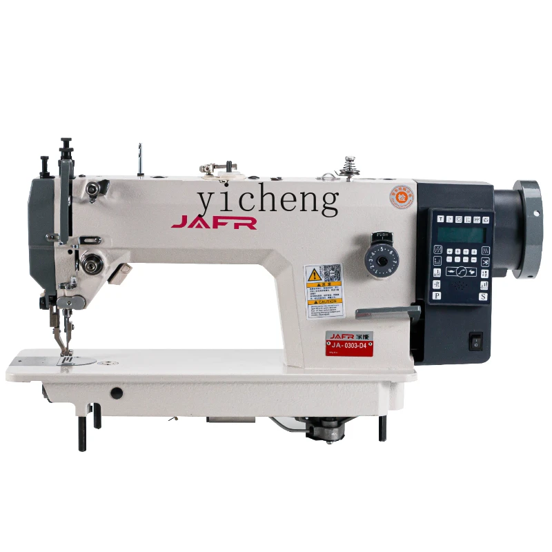 Zz carro síncrono automático elétrico máquina de corte de linha síncrona de couro doméstico máquina de costura industrial