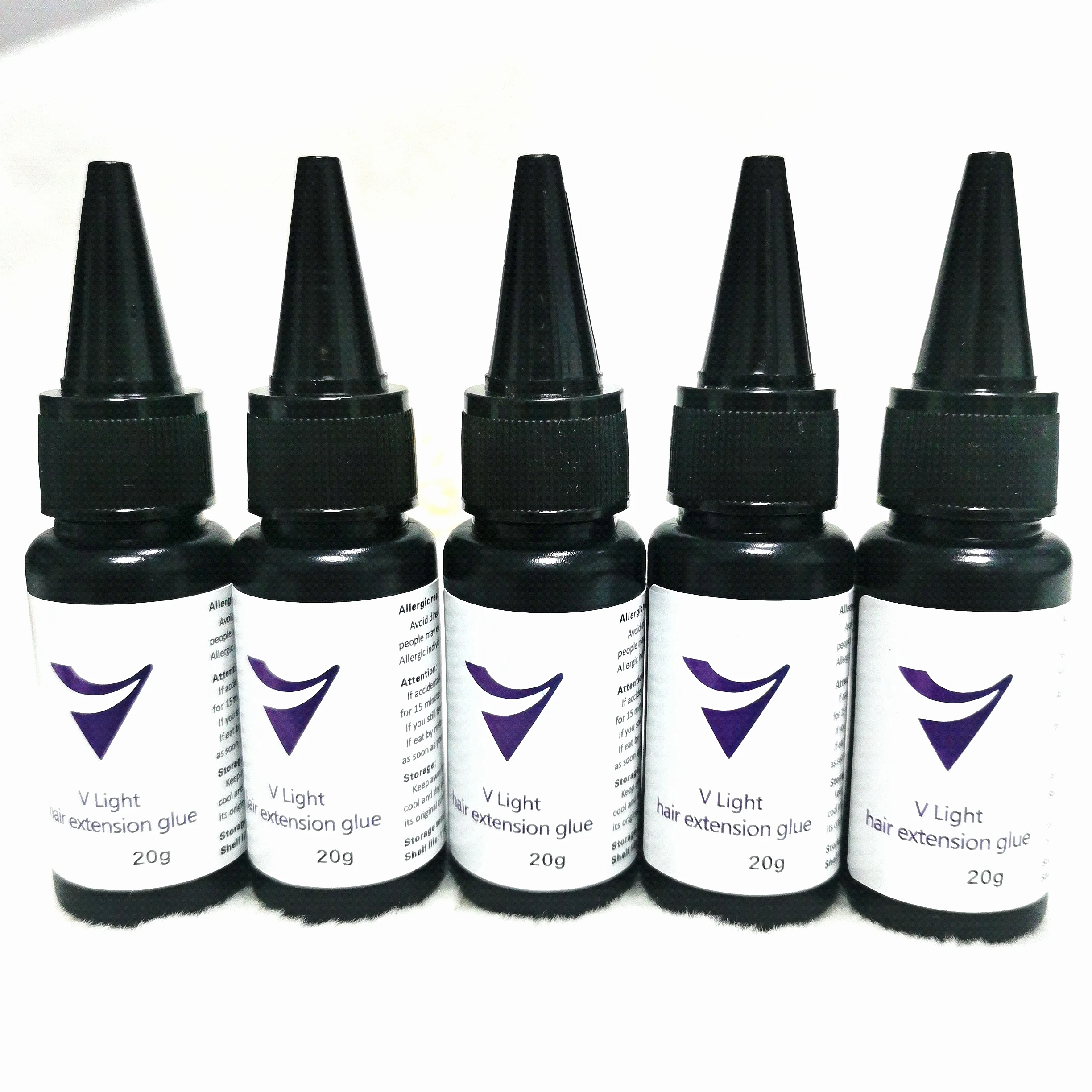 

Wholesale 1PCS 20g V-Light Technology glue for HairExtension Wig Hair V-Light glue for Tape hair extension tool professional