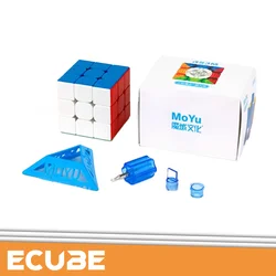 [ECube] Moyu RS3M 2020 3x3x3 Magnetic Magic cube Professional cubo magic Speed cube 3x3 Game cube RS3 M Moyu cubing Puzzle Toys