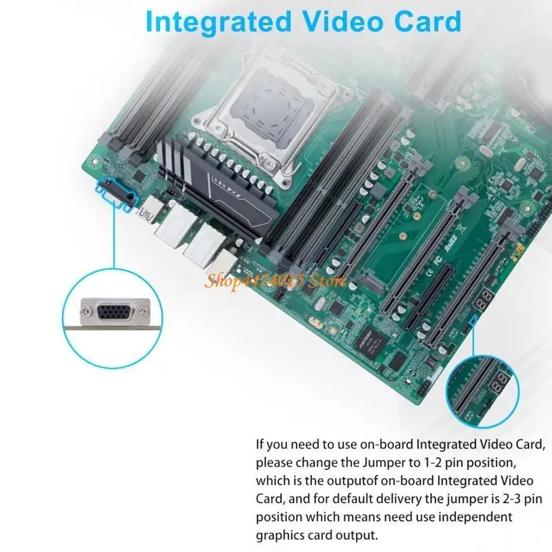 

K1AA X79 Двойная ЦП материнская плата LGA 2011 USB PCI-E 16x 16x DDR3 Слот памяти NVME для поддержки интерфейса M.2 LGA 2011