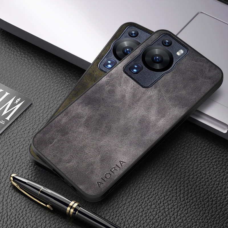 Fall für huawei p60 pro p50 p40 p30 pro lite pocker luxus pu leder haut abdeckung für huawei p50 pro fall