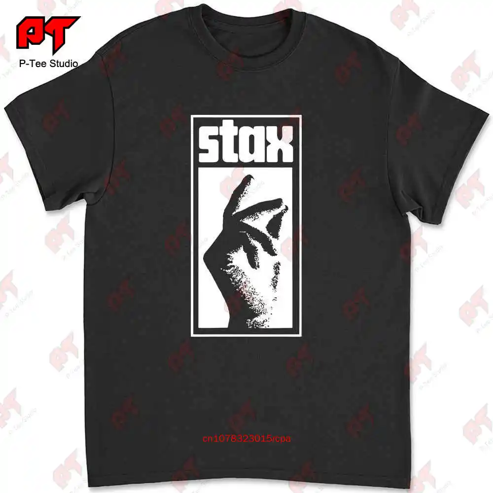 Stax Hand Logo Soul Funk Breaks Motown Label Records T-shirt 0YF5