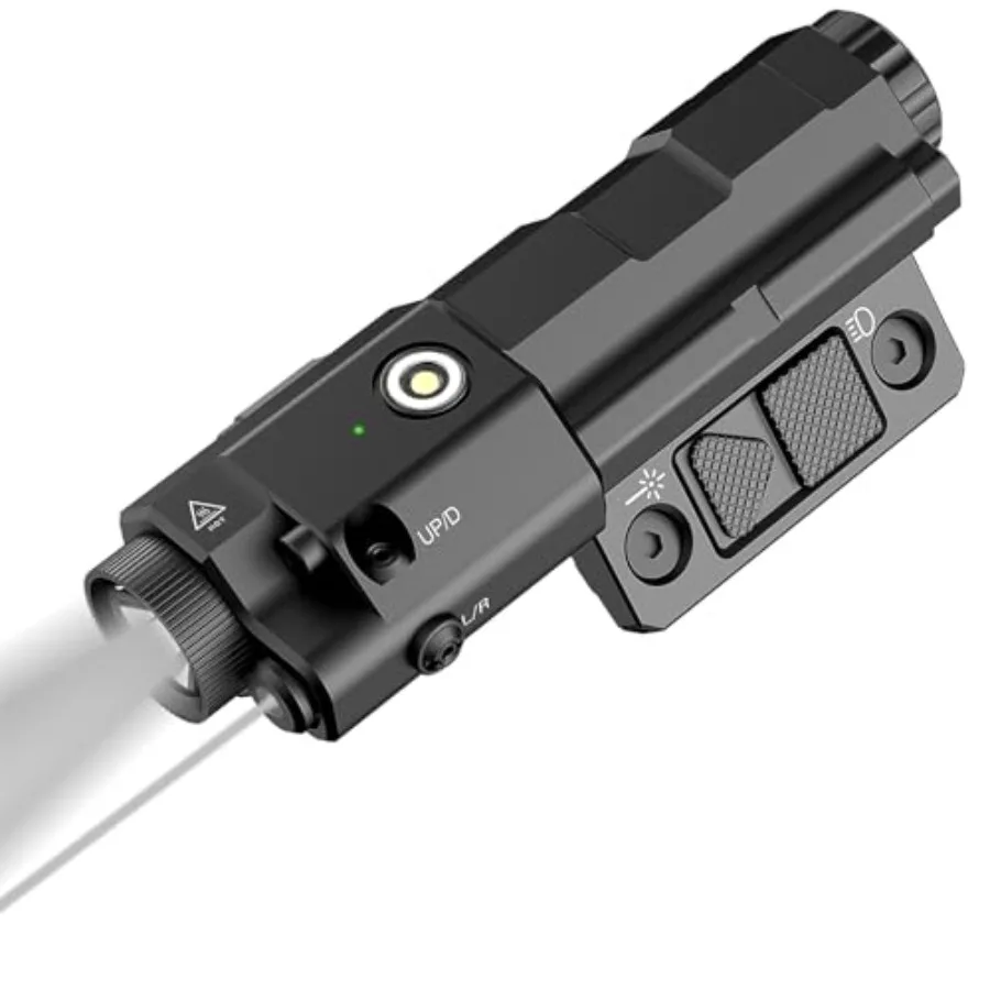 

Mlok Picatinny Mounted 940nm IR Illuminator Flashlight IR Laser Combo for Night Vision Scope Rechargeable Infrared Scope Huntin