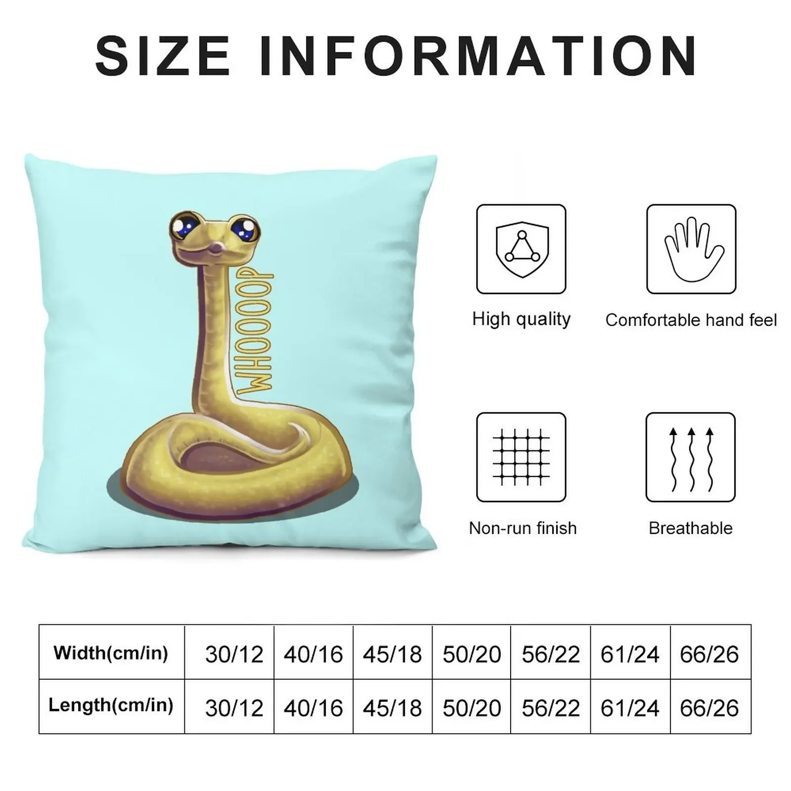 Whooping Snake Throw Pillow pillow cover luxury pillowcases for sofa cushions Couch Pillows pillow