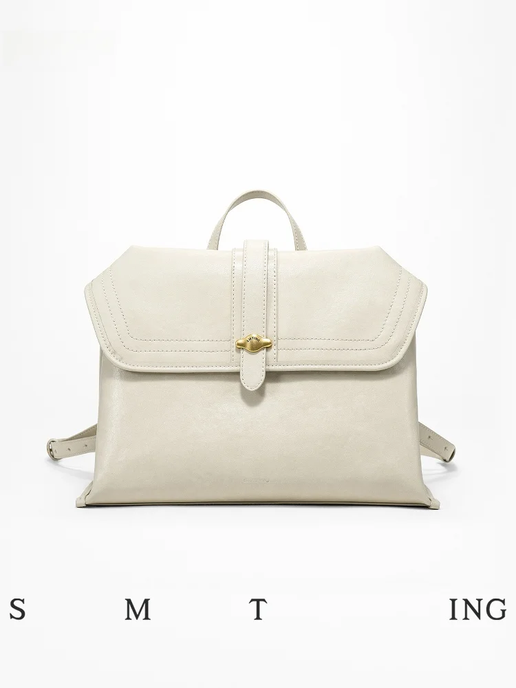 Ximuting Damon Mujer Grande Capaci Bapa Faionable Juvenil Sle Mango Suave Medio Hardn Verano 2024 Tela