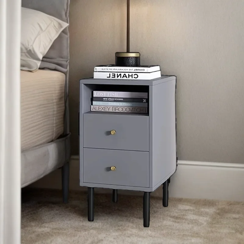 

Bedsides Table Bedroom Closets Table Narrow Night Stand Bed Desk Cabinet Storage Room Nightstands Mesitas De Noche Furniture