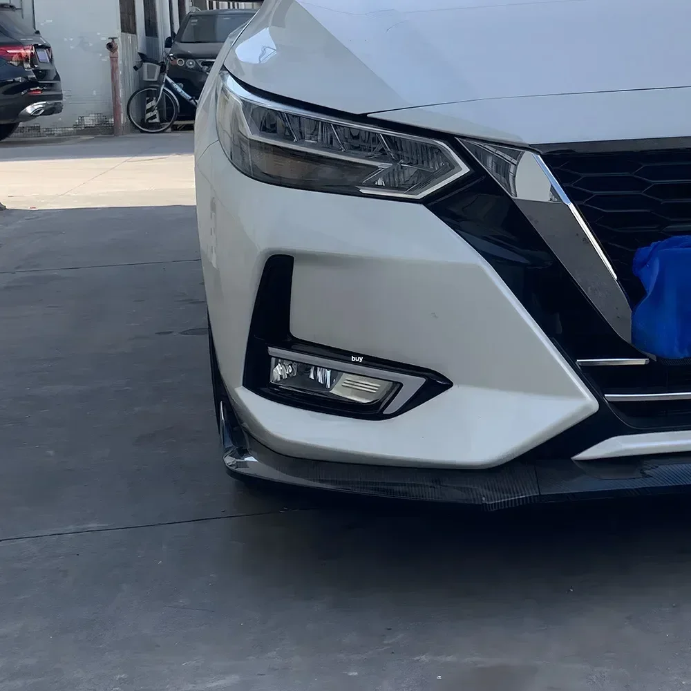 مجموعة أضواء السيارة لنيسان سيلفي 14Th 2019-2022 المصد الأمامي ترقية LED الديناميكي النهار تشغيل ضوء أداة الملحقات #6