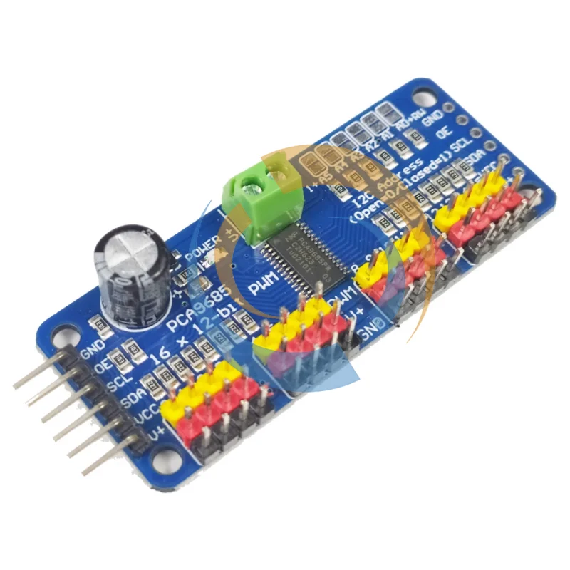 PCA9685PW 16 Channel 12-bit PWM/Servo Driver-I2C interface PCA9685 module Raspberry pi shield module servo shield