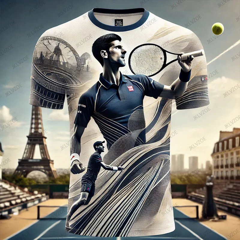 

Футболка Мужская/Женская теннисная с круглым вырезом и коротким рукавом