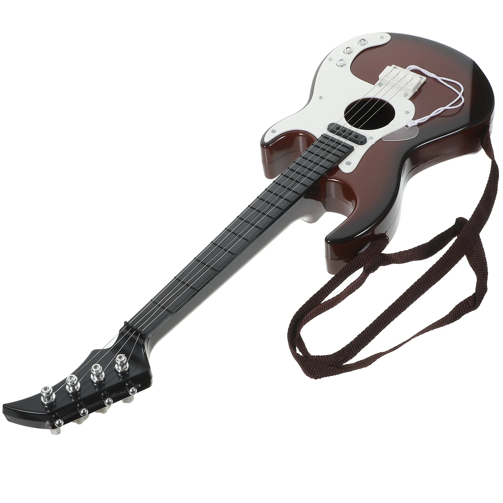 Toy Guitar 4 Stringed Toy Guitar Educational Musical Instrument Children's Kid's Toy (Pick for Random Color)