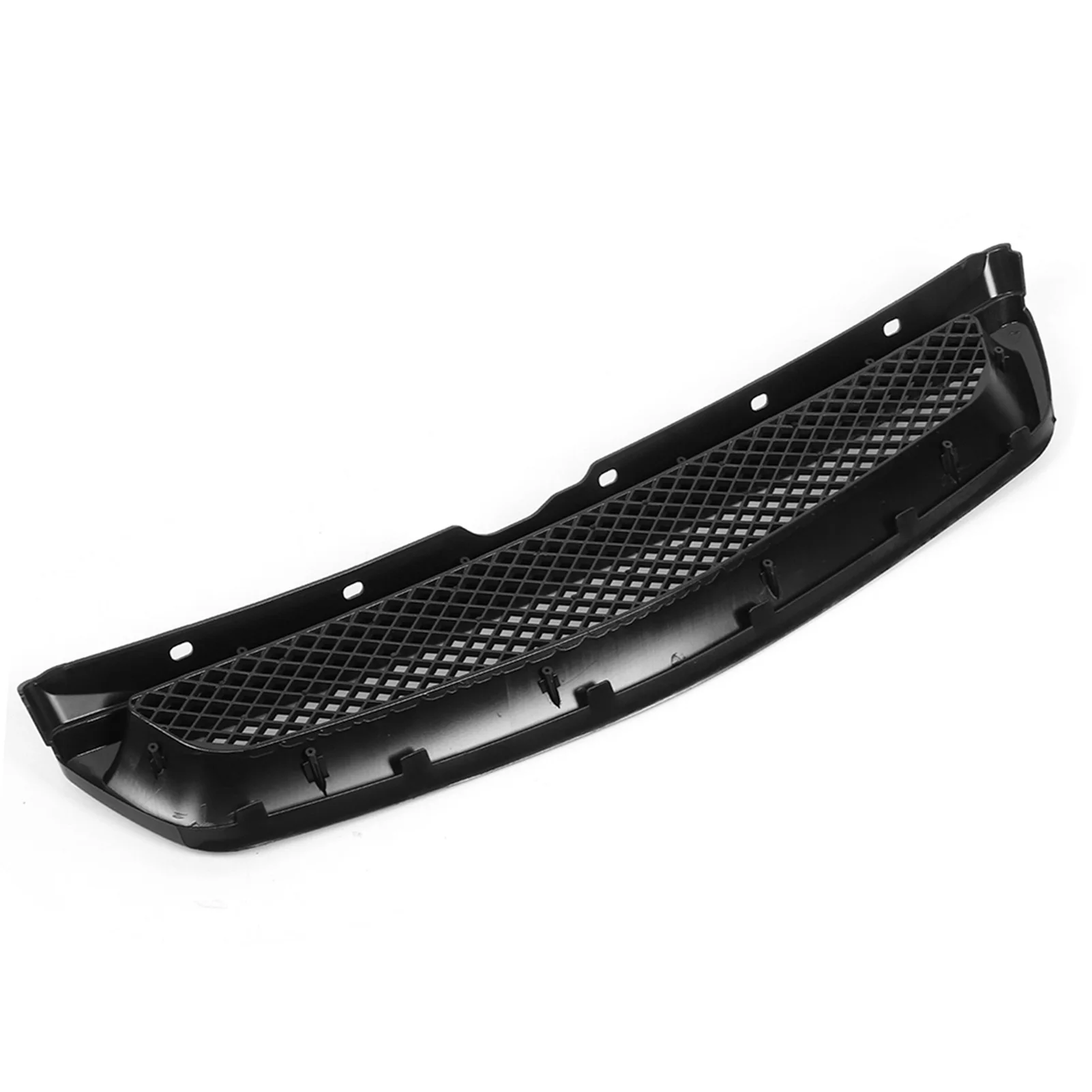 Bumper Grille Front Grill Front Hood Grill Grille for EK JDM Type R  Fit for Honda Civic 1999 ‑ 2000 Grille Replacement