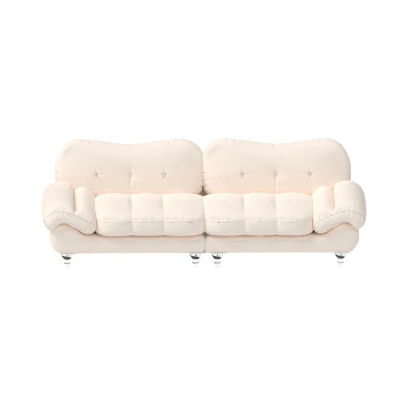 

Cashew Cloud Sofa Double Down Fabric Nordic Modern Light Luxury