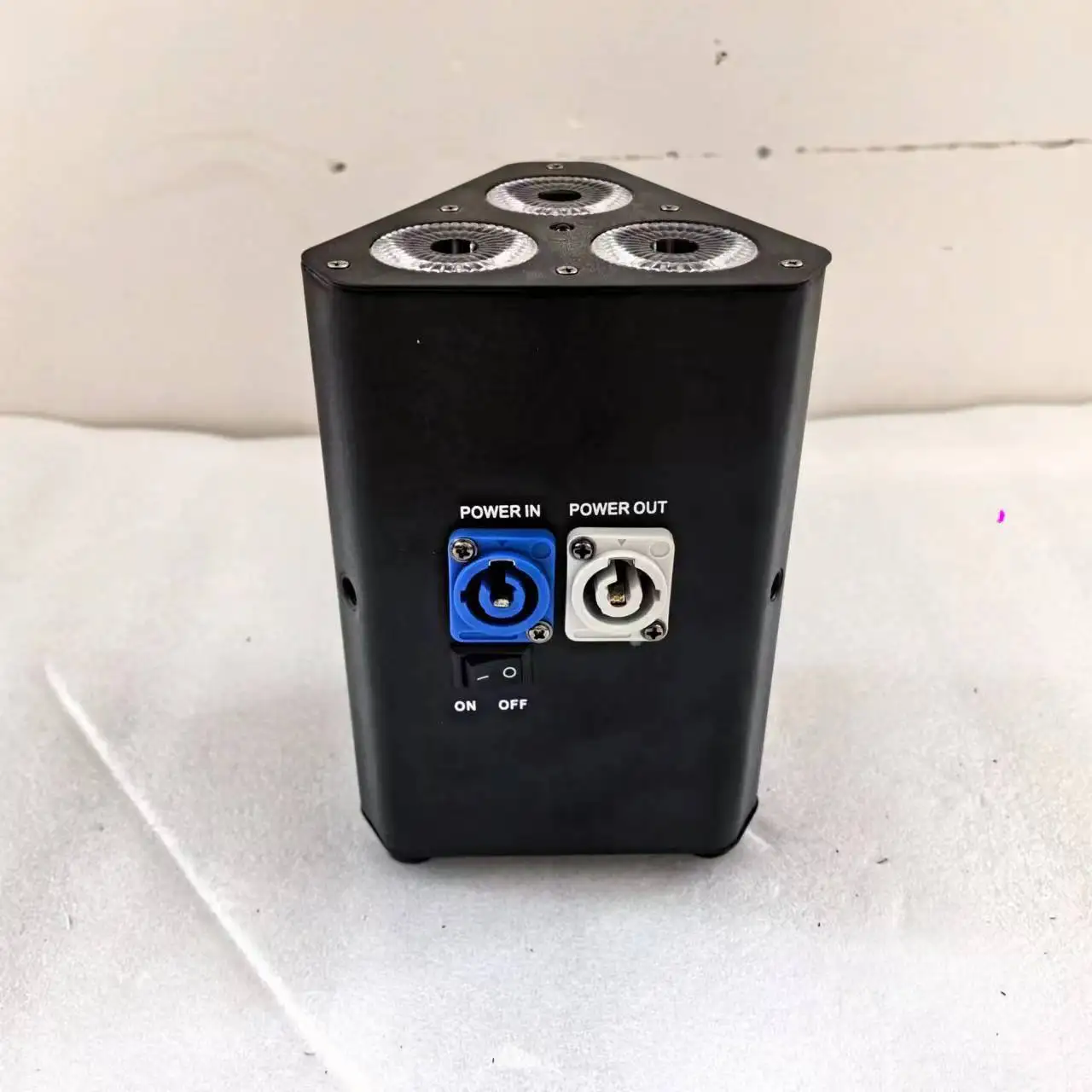 LED-Bühnen-Par-Licht, 3 Stück, 12 W, RGB-LED-Batterie-Par-Licht mit Fernbedienung