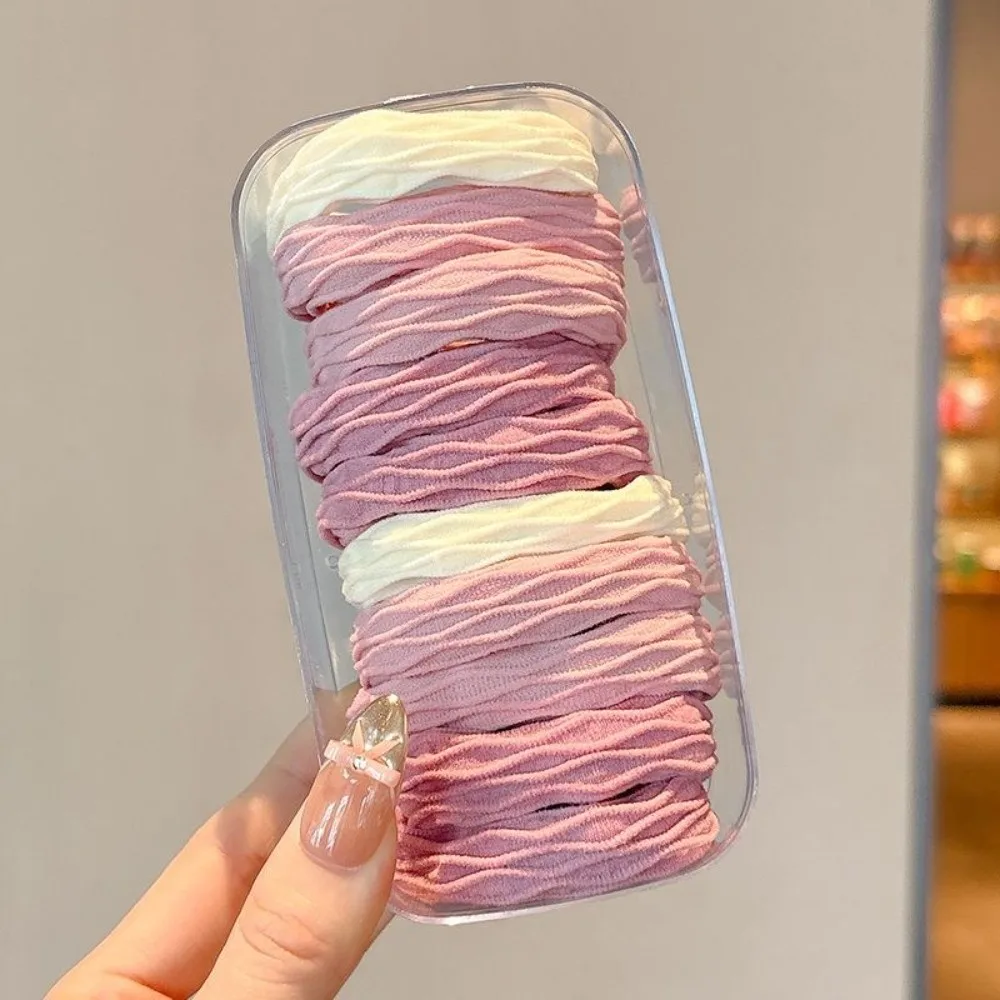 10-шт-мягких-эластичных-резинок-для-волос-бесшовные-толстые-разноцветные-для-причесок-из-трикотажного-полотна-прочные-для-укладки-волос