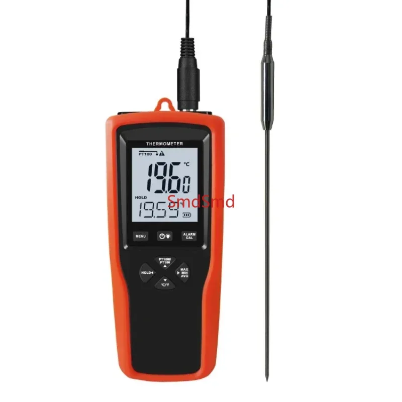 YET-710L Single Channel Thermometers with  PT1000 Optional Platinum Resistance Probes