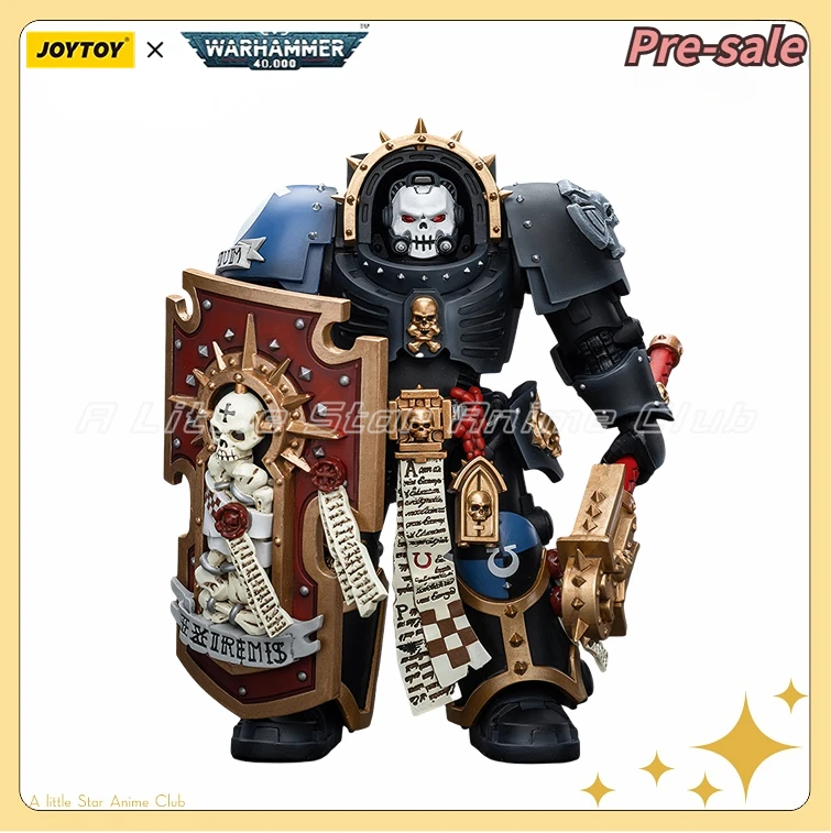 

【Pre Sale】Original JOYTOY 1/18 Action Figure Warhammer 40000 Ultramarines Chaplain in Terminator Armour Model Collection Toys