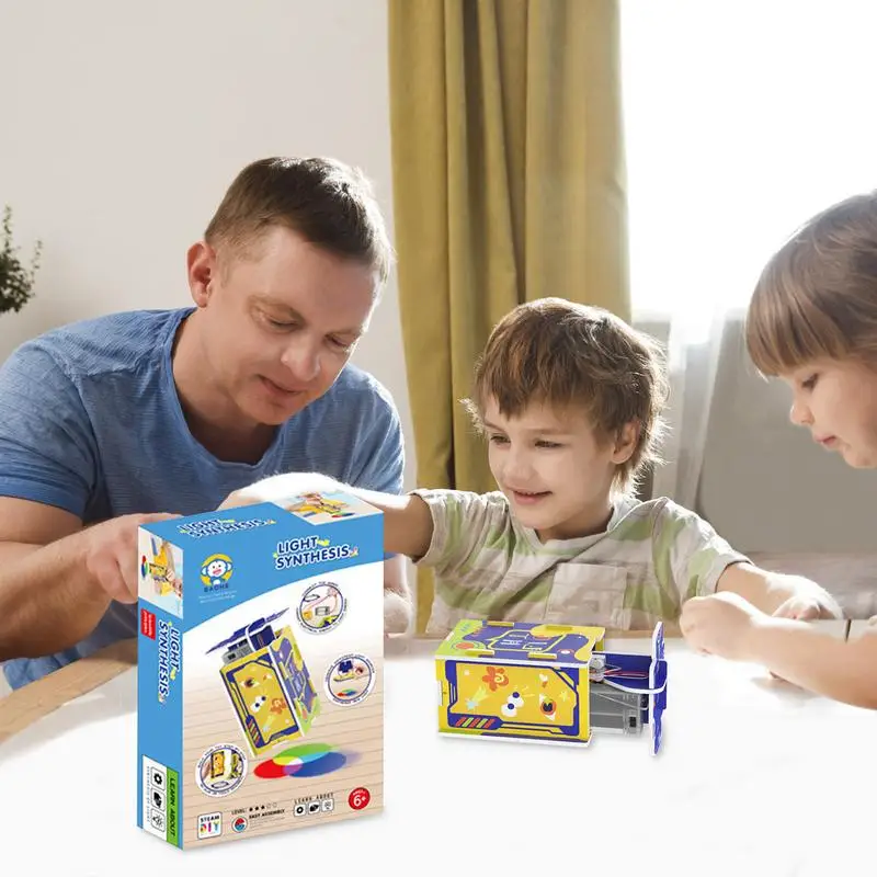 STEM Toy Kit Engineering Technology Assembly Kit giocattolo per bambini esperimento scientifico Set ragazzi ragazze giocattoli per l'apprendimento precoce per il cortile