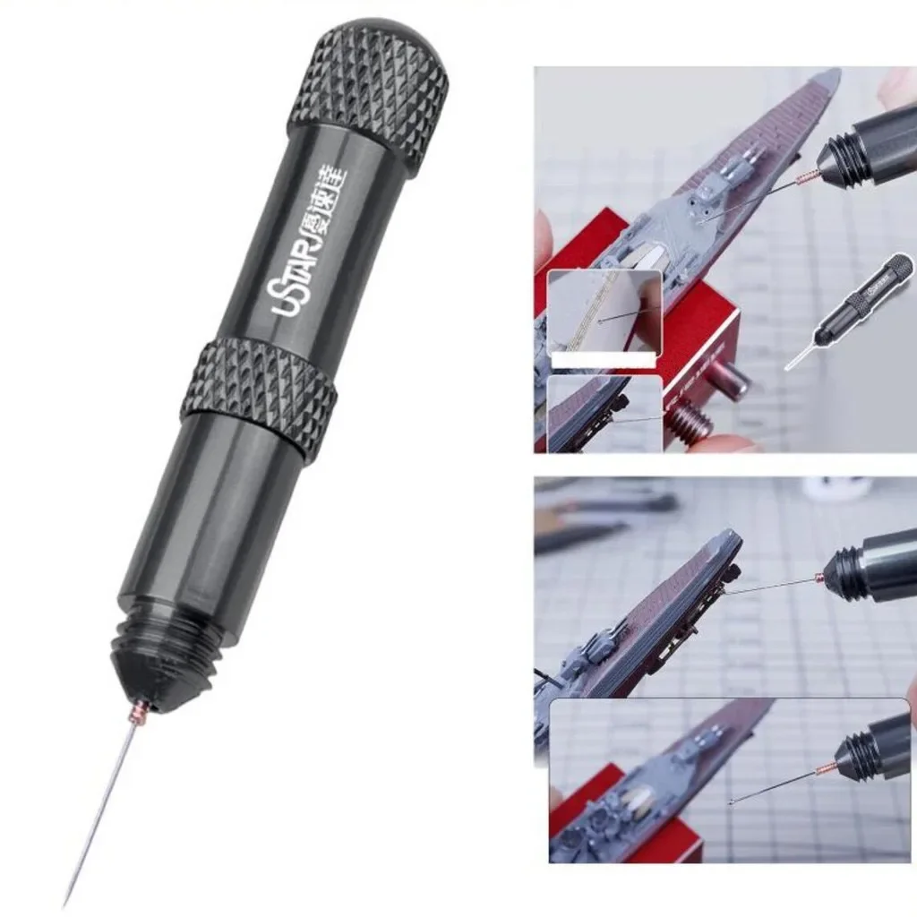 Ustar UA-90097 палочка для дозирования клея, игла, пластиковая модель, строительные инструменты для Gundam, изготовление моделей, хобби, DIY, аксессуары для инструментов