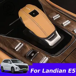 For Landian E5 2023 2024 2025 File Handle Protective Case Gear Transparent Gear Handle Head Car Accessories