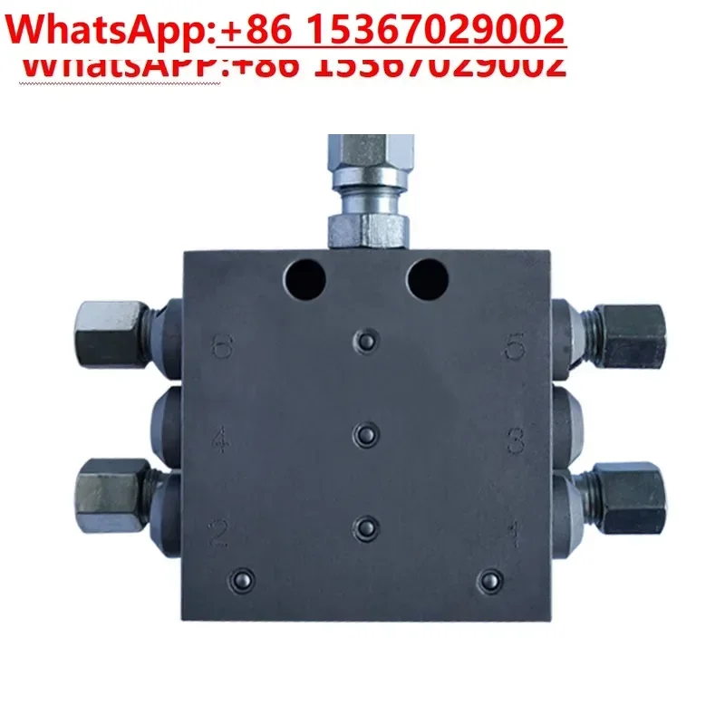 Válvula de distribución de aceite distribuidor integral de mantequilla distribuidor progresivo MVB