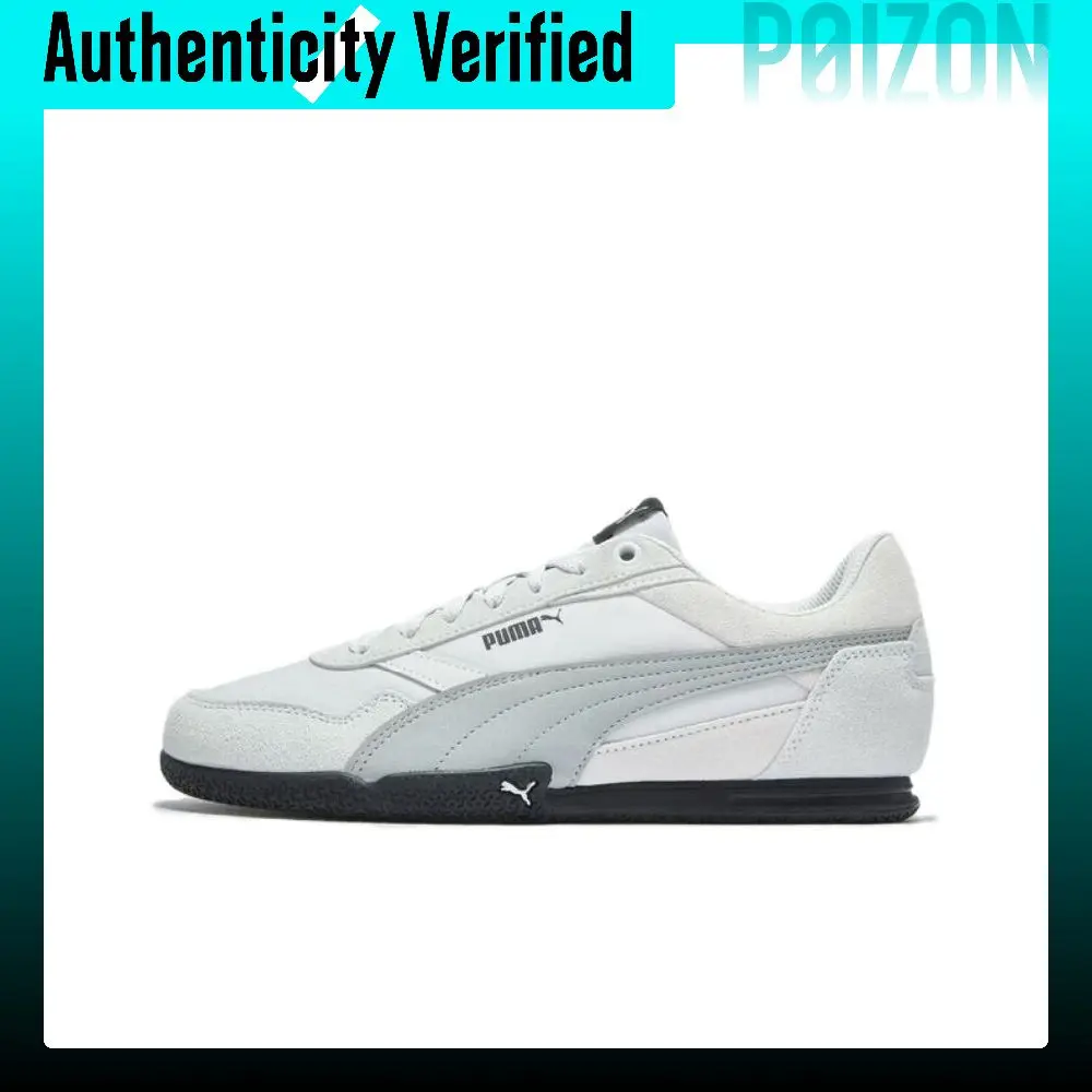 PUMA BELLA DONNA Textile, Synthetic Leather, Split Cow Leather Breathable Low top Casual Shoes Women's Gray 403554-15