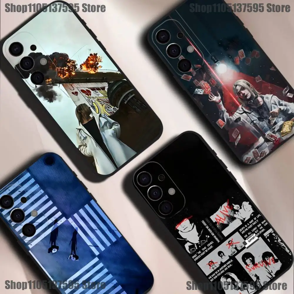 

A-Alice in B-Borderland Phone Case For Samsung S25,S24,S21,S22,S23,S30,Ultra,S20,Plus,Fe,Lite,5G Black Cover