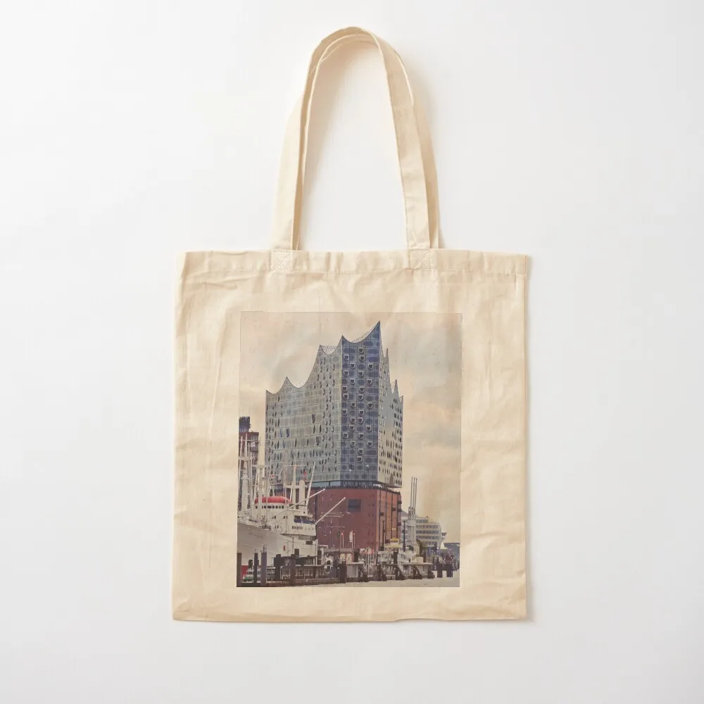 Elbphilharmonie (Elbe Philharmonic Hall) Tote Bag Candy bags Shopping bags shoping bag