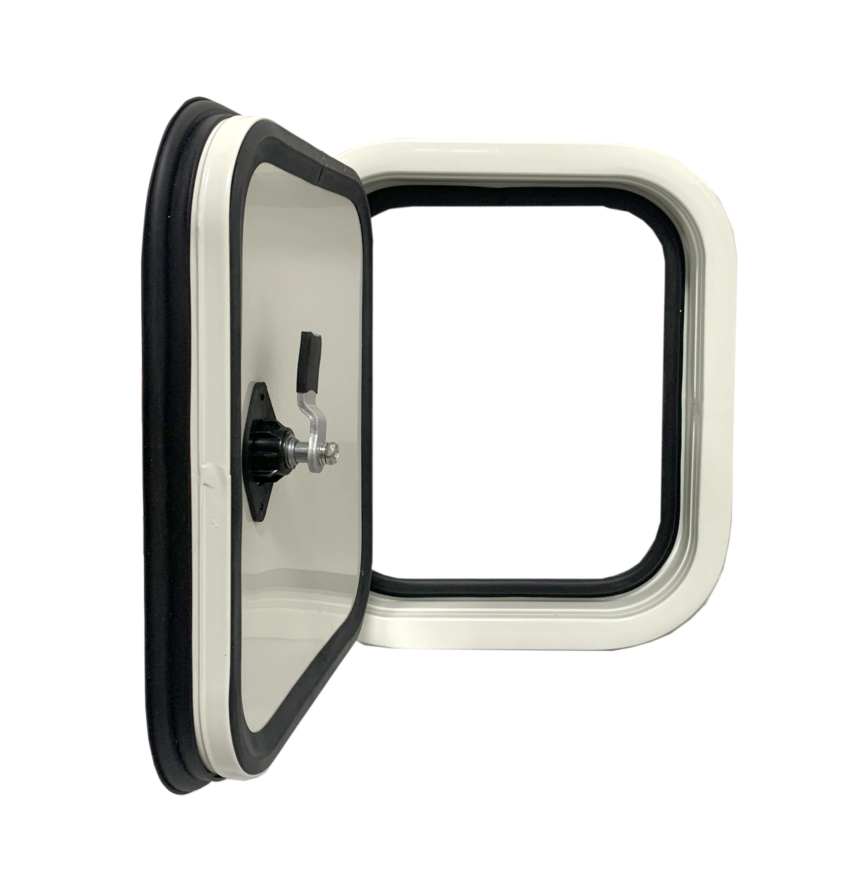 New 300*300 mm RV Caravan Storage Luggage Revolving Door Compartment Storage Door for Organizing Space