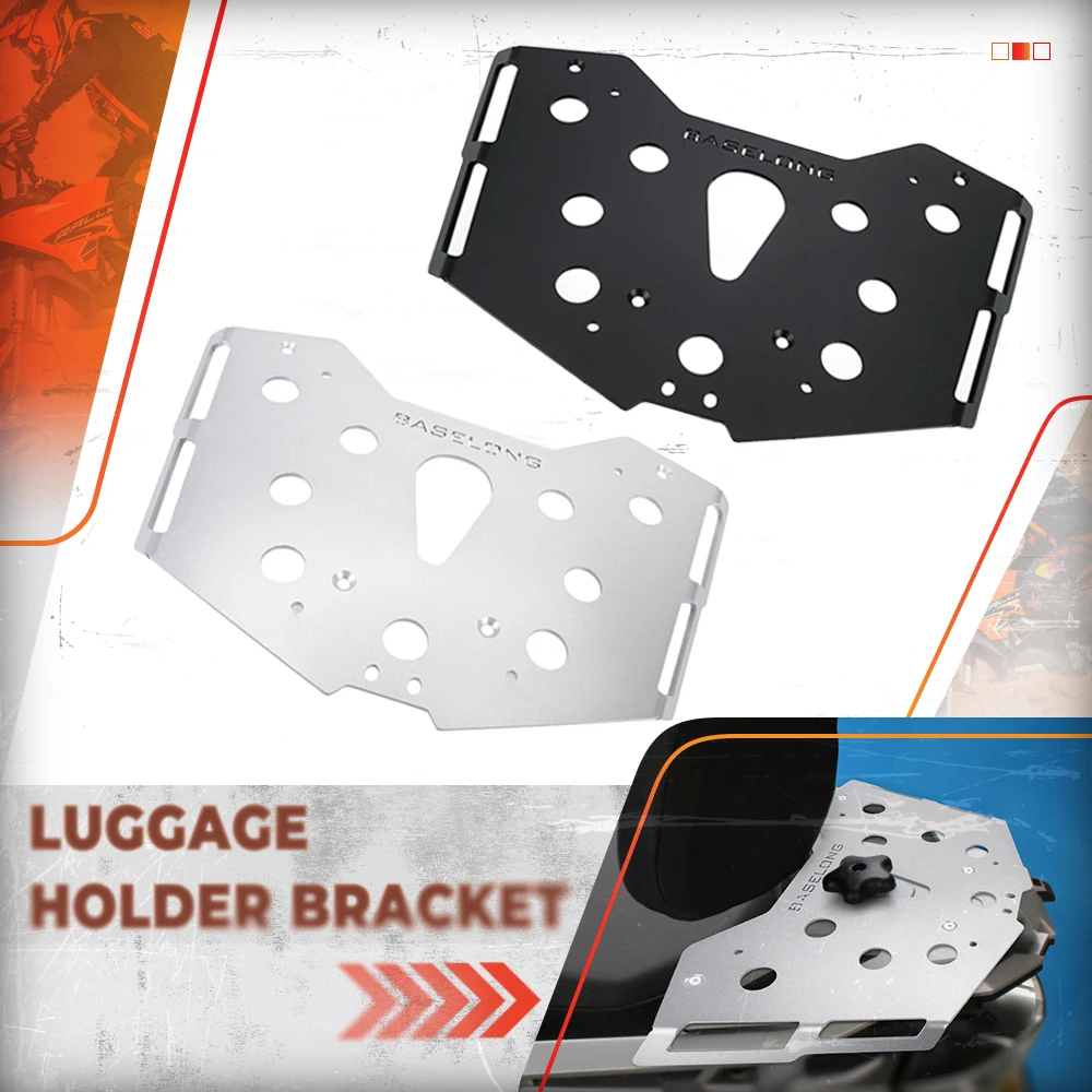 

For BMW R1200GS LC R1200 GS LC 2013 2014 2015 2016-2023 GS 1200 1250 Rear Luggage Support Case Holder Trunk Frame Plate Bracket