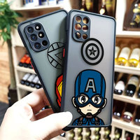 Matte Phone Case for Oneplus 10 9 8T 8 7 7T 6 6T 5 5T PRO NORD CE 2 N10 N100 5G Case Funda Shell Cute Q Version Of Marvel Heroes