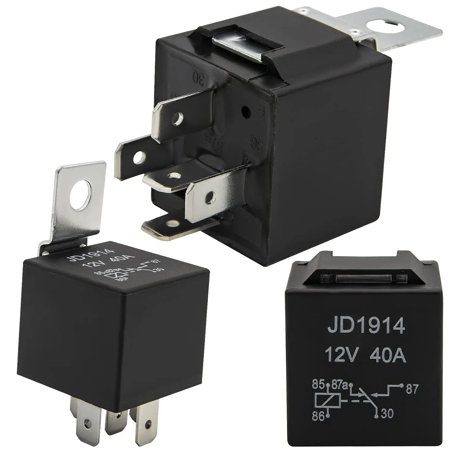 Jd1914 Relais 12v 40a 5-poliges Auto relais 584416 586147 586224 für Johnson Evinrude Omc Außenborder Marine Corp