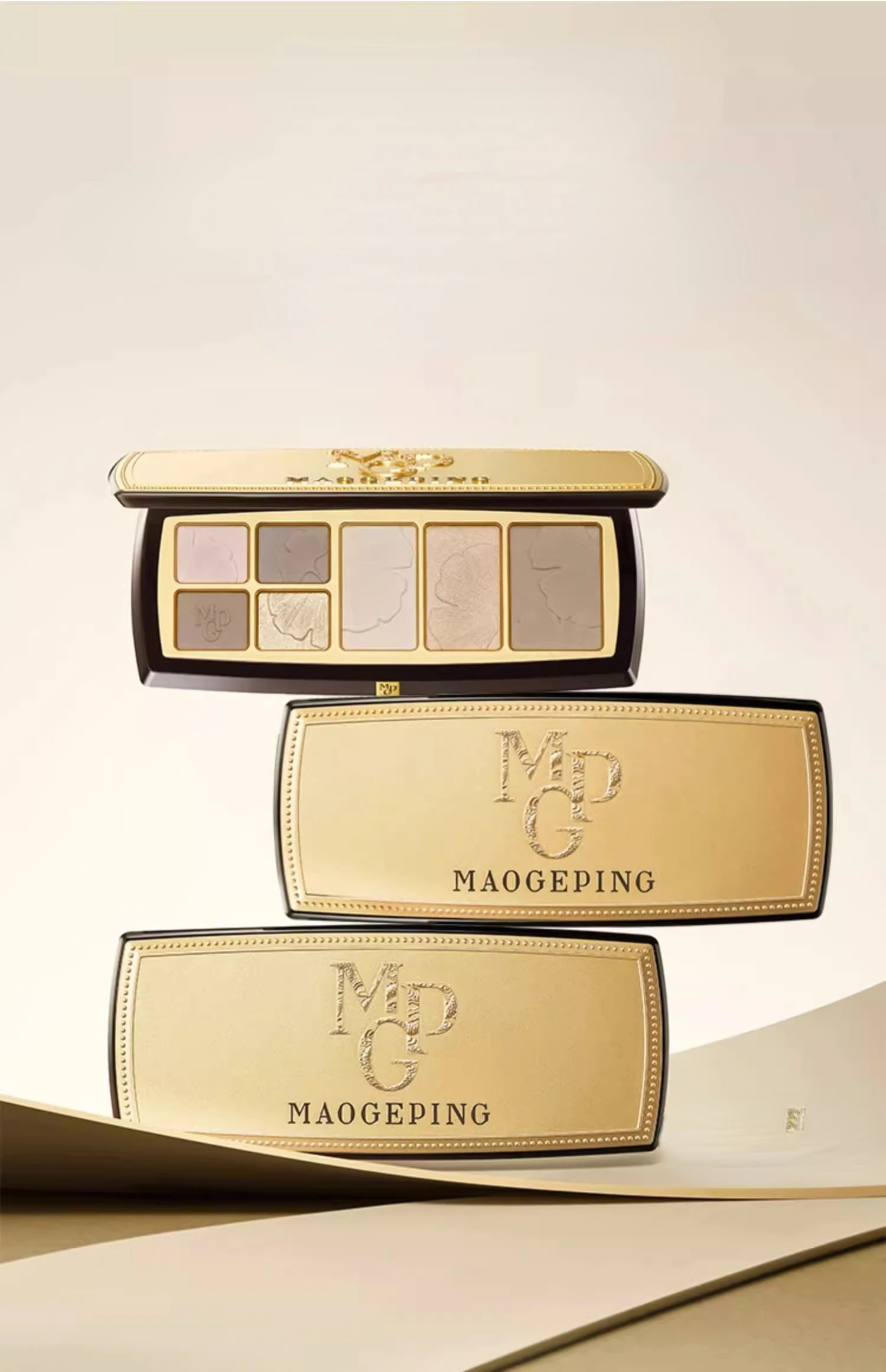 

Maogeping Comprehensive Master Repair Highlight Makeup Palette Light Shadow Outline Powder Shadow Repair Base Makeup Cream