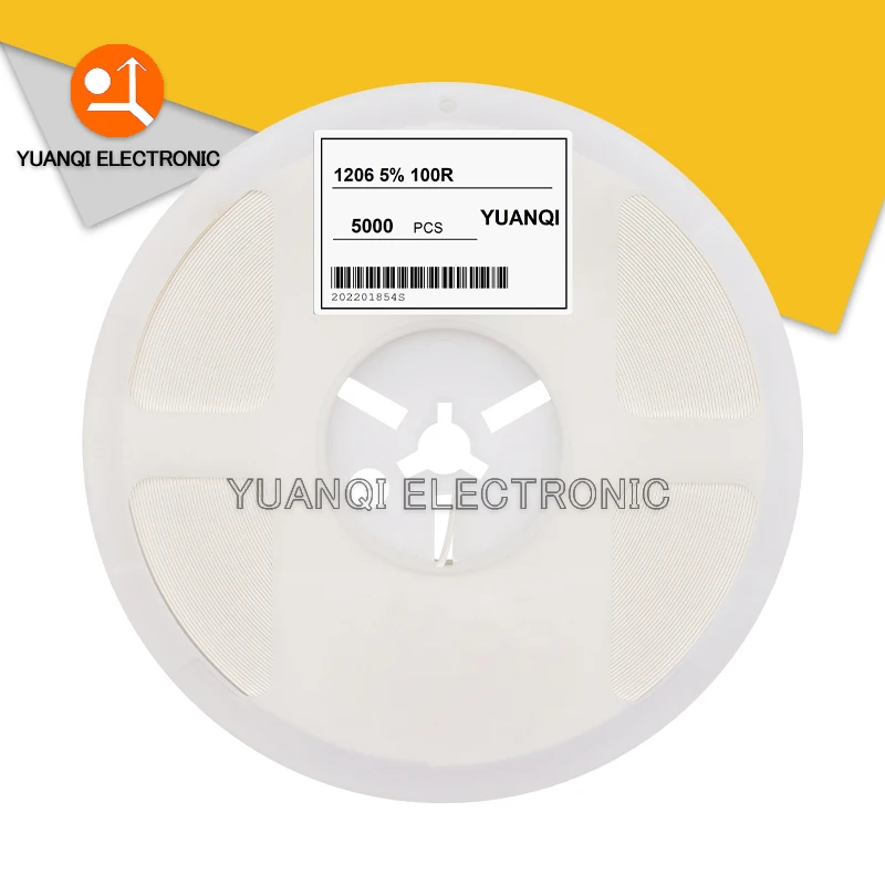

5000pcs 1206 5% SMD resistor 0R ~ 10M 1/4W 1 10 100 220 390 470 510 ohm 1K 2K 2.2K 4.7K 10K 33K 10R 100R 220R 100K 220K 470K 1M