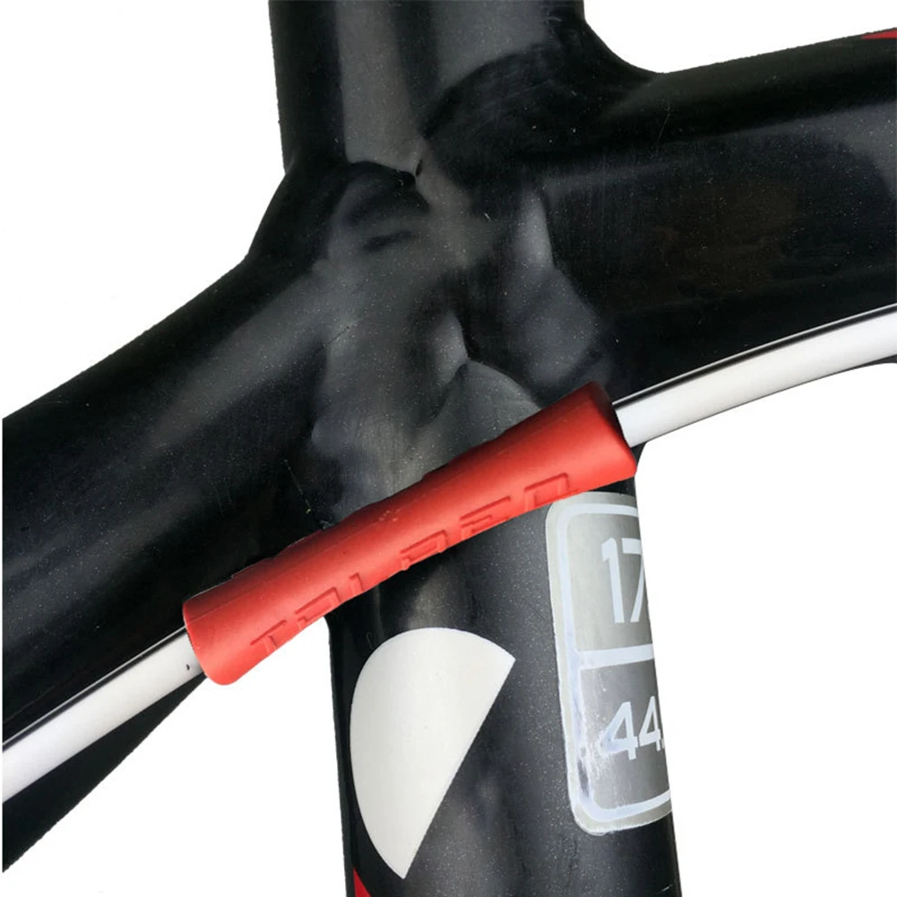 Rower górski MTB kabel rowerowy ochraniacz ramy osłona zdejmowany rury przewodowe rękaw odporne na zadrapania zmiany biegów hamulec akcesoria rowerowe