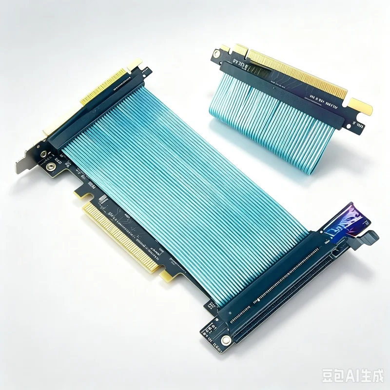 aa-for-pci‑e-40-x16-high‑speed-shielded-gpu-riser-cable-20cm-right-angle-connector-graphics-card-extension-cord-pci-express-por