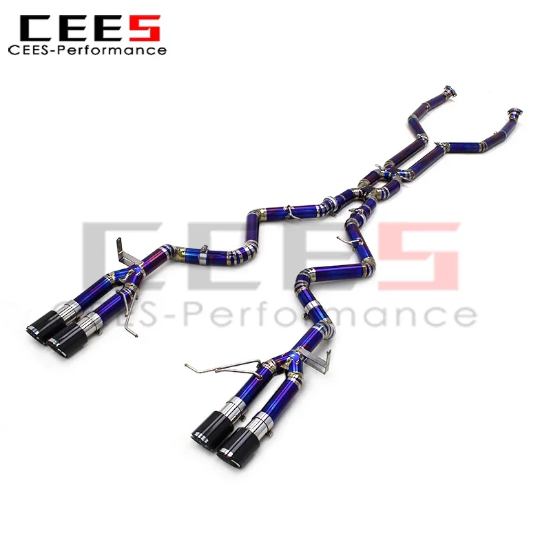 CEES Straight Through Exhaust Pipes for BMW M3 E90/E92/E93 4.0L 2007-2013 Pulg and Play Catback