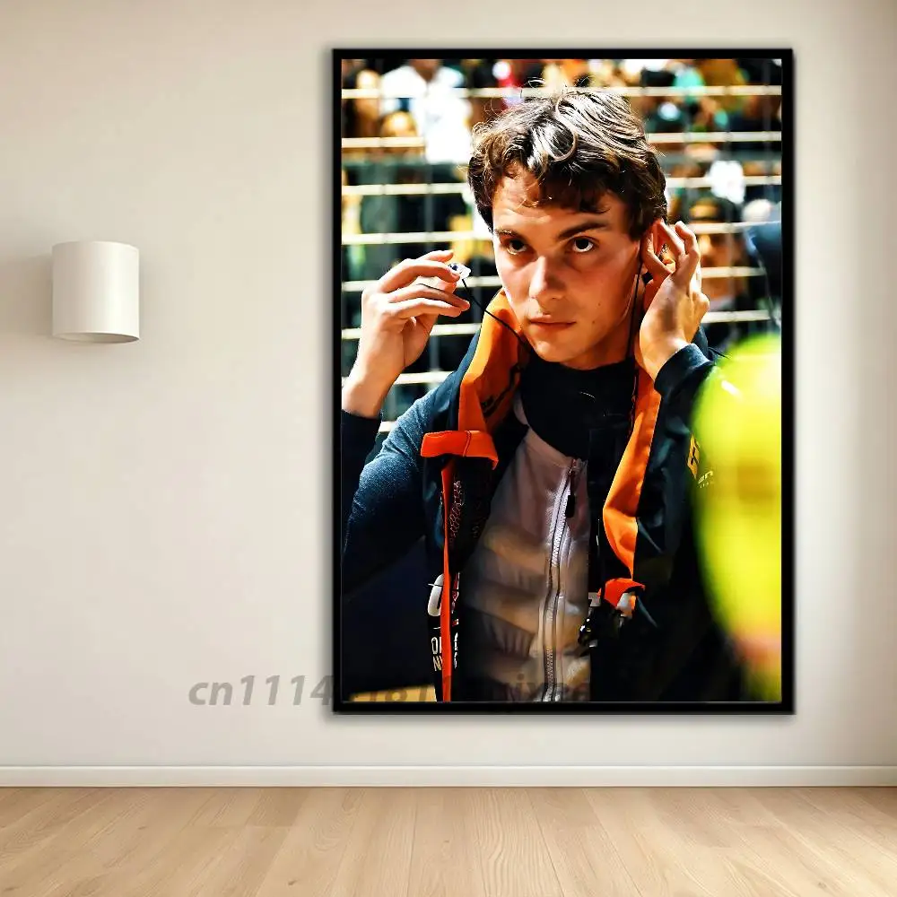 O-Oscar P-Piastri  Poster HD home decor sticky wall waterproof home living room bar aesthetic decor