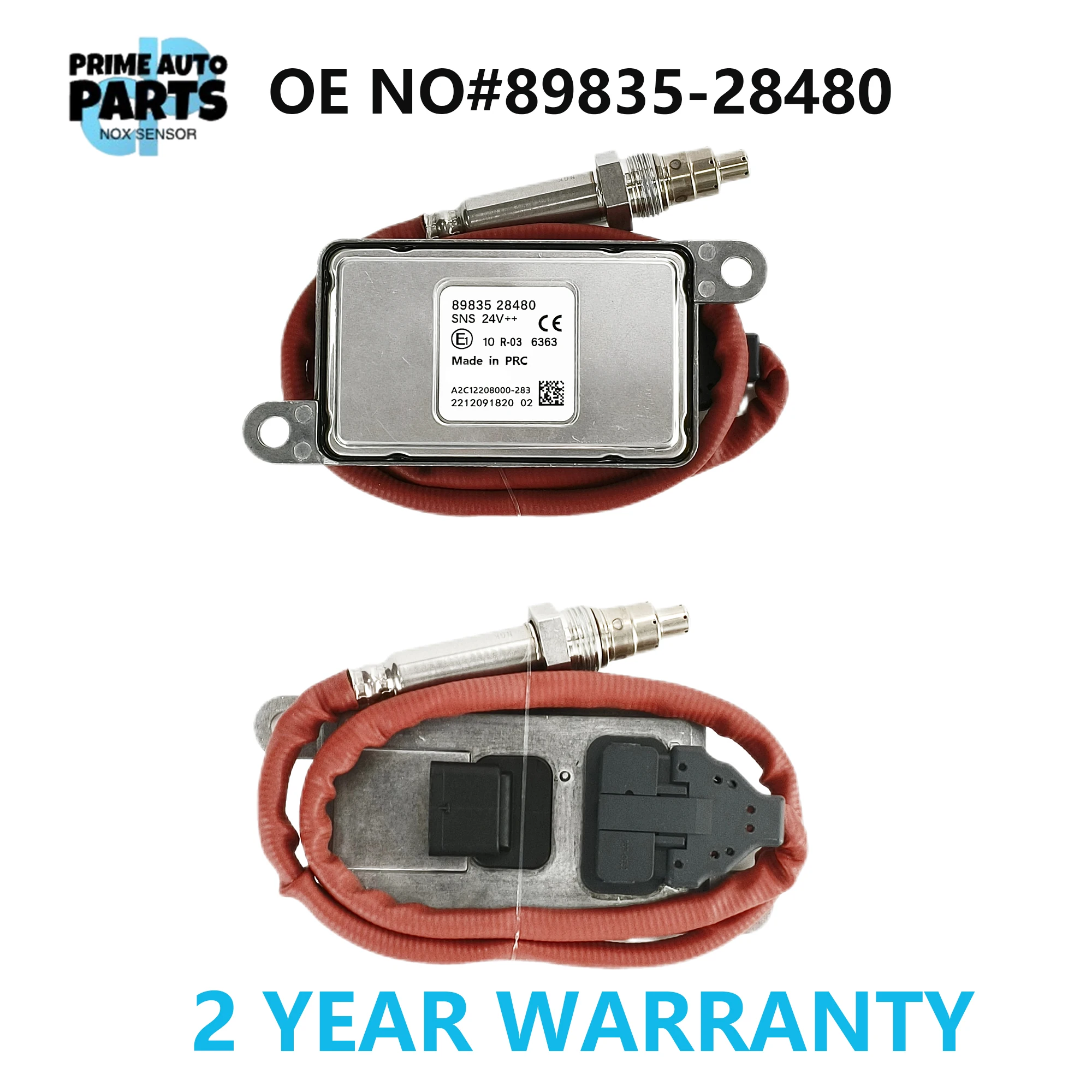 

89835-28480 8983528480 89835 28480 Nitrogen Oxygen Sensor 24V For ISUZU Truck Parts Nox Sensor