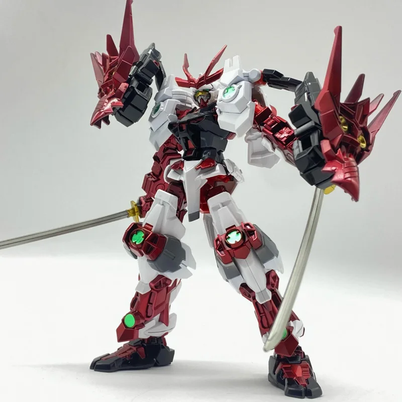Sengoku Astray Red Frame Action Figure Hg 1/144 Assembly Model Joint Mobility Collectible Toys Ornament Doll Child Birthday Gift