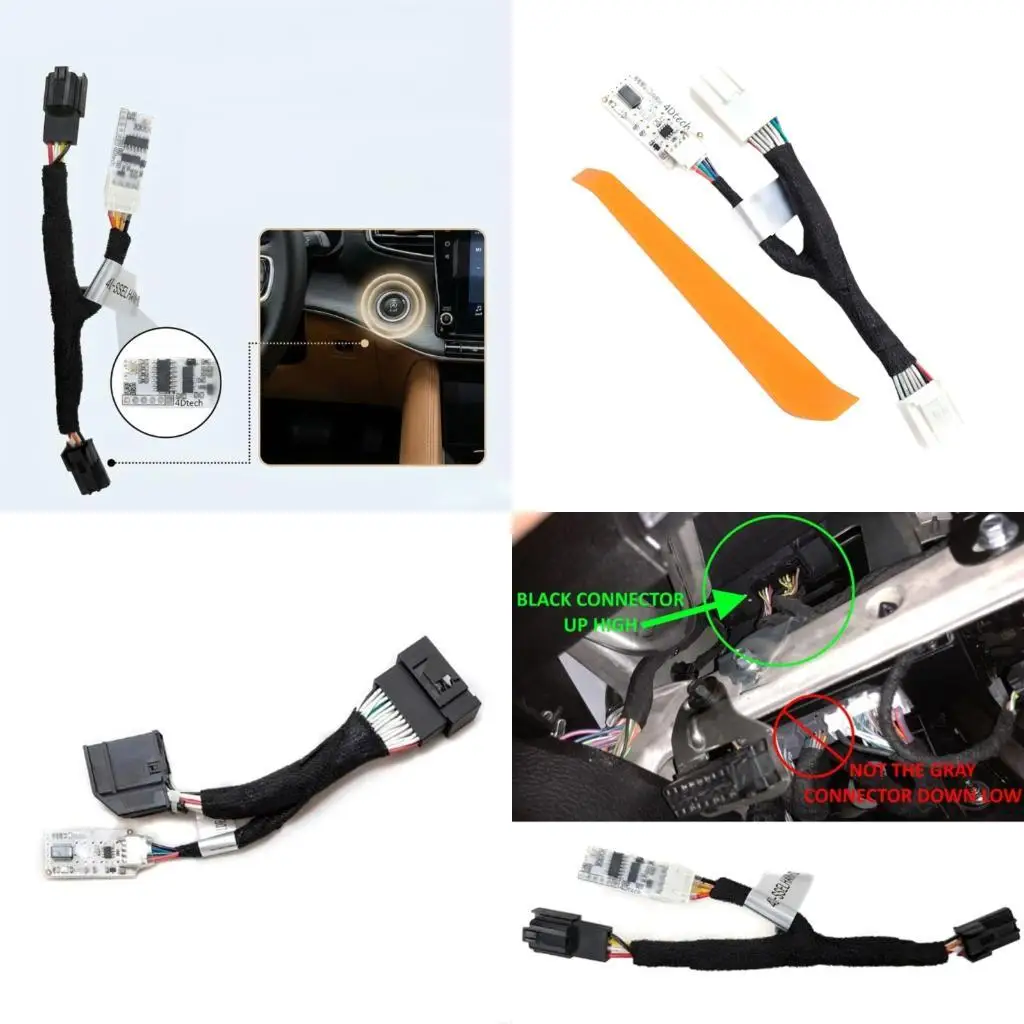 Two-End Start Stop Bypass Cable for 2019-2022 Wagon Fitment, Quick Install Wire Set with 16.8 Harness Length for Routine