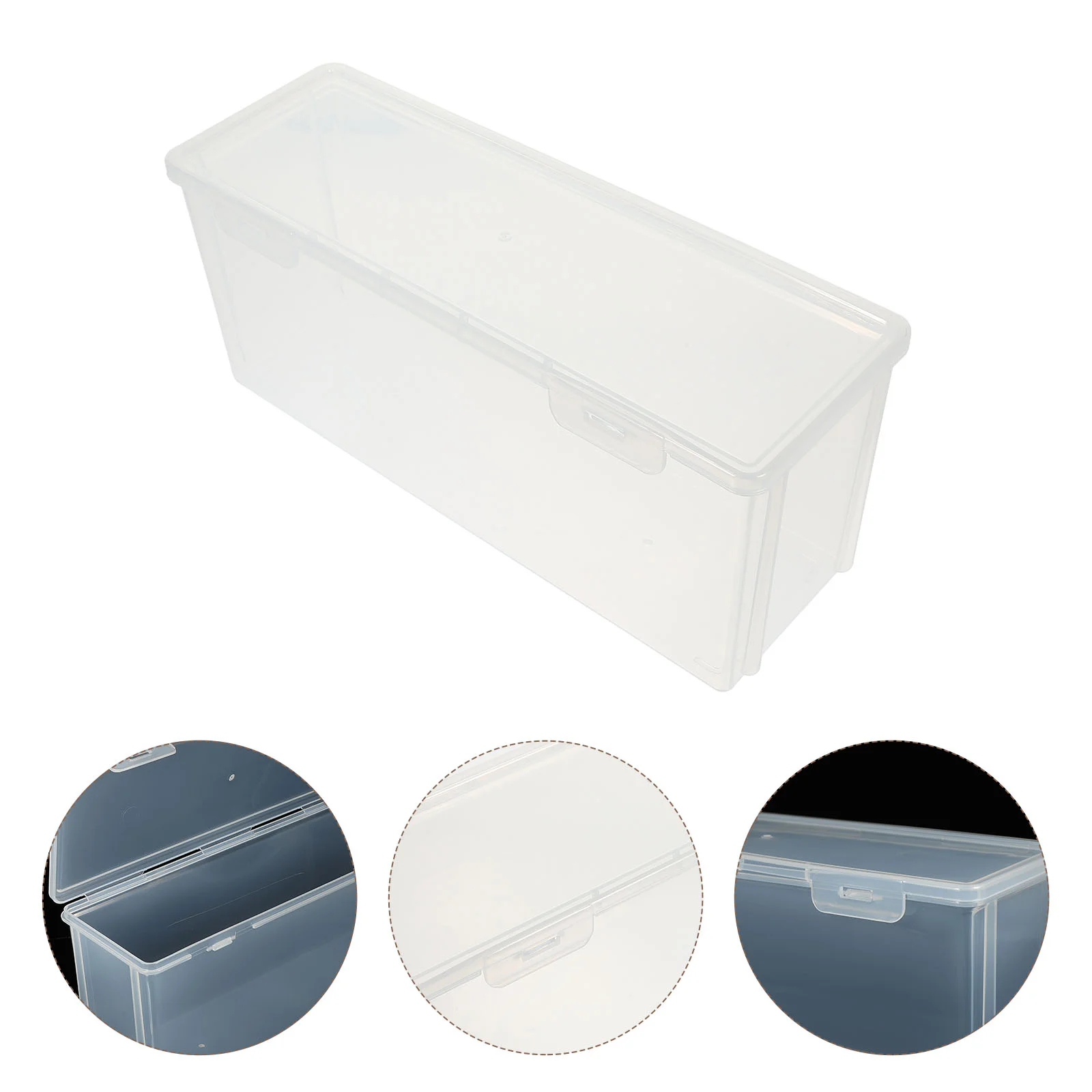 

Bread Storage Box Transparent Case Refrigerator Toast Container Household Plastic Cake Holder Snacks Dispenser Boxes